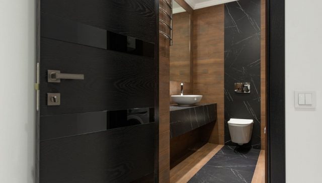 Baño moderno y elegante